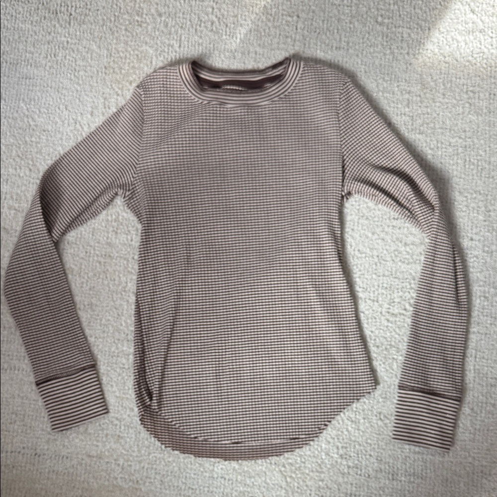 Women's Striped Long Sleeve Top